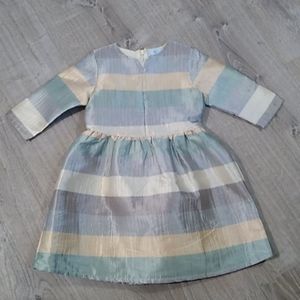 Whitlow Hawkins raw silk formal dress sz 4